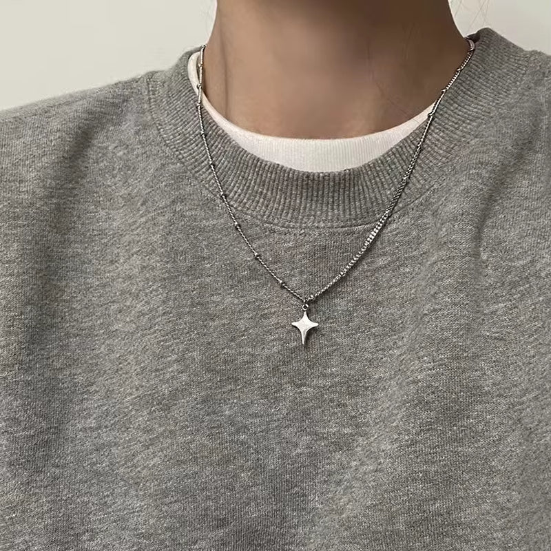 Celestial Glow Star Choker – Minimal Edge, Maximum Magic