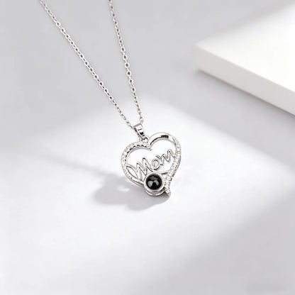 Projection Necklace 100 Languages I Love You Pendant Necklaces for Lover Girlfriend 2026 Creative Couple Romantic Jewelry Gifts