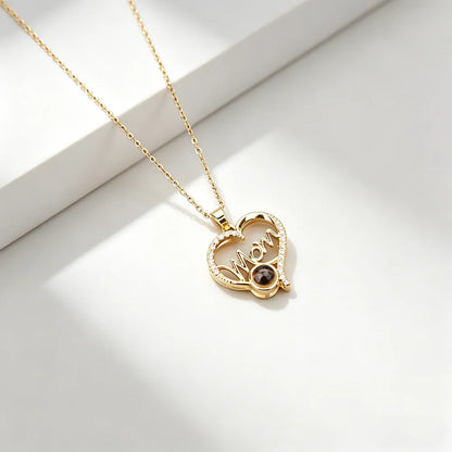 Projection Necklace 100 Languages I Love You Pendant Necklaces for Lover Girlfriend 2026 Creative Couple Romantic Jewelry Gifts