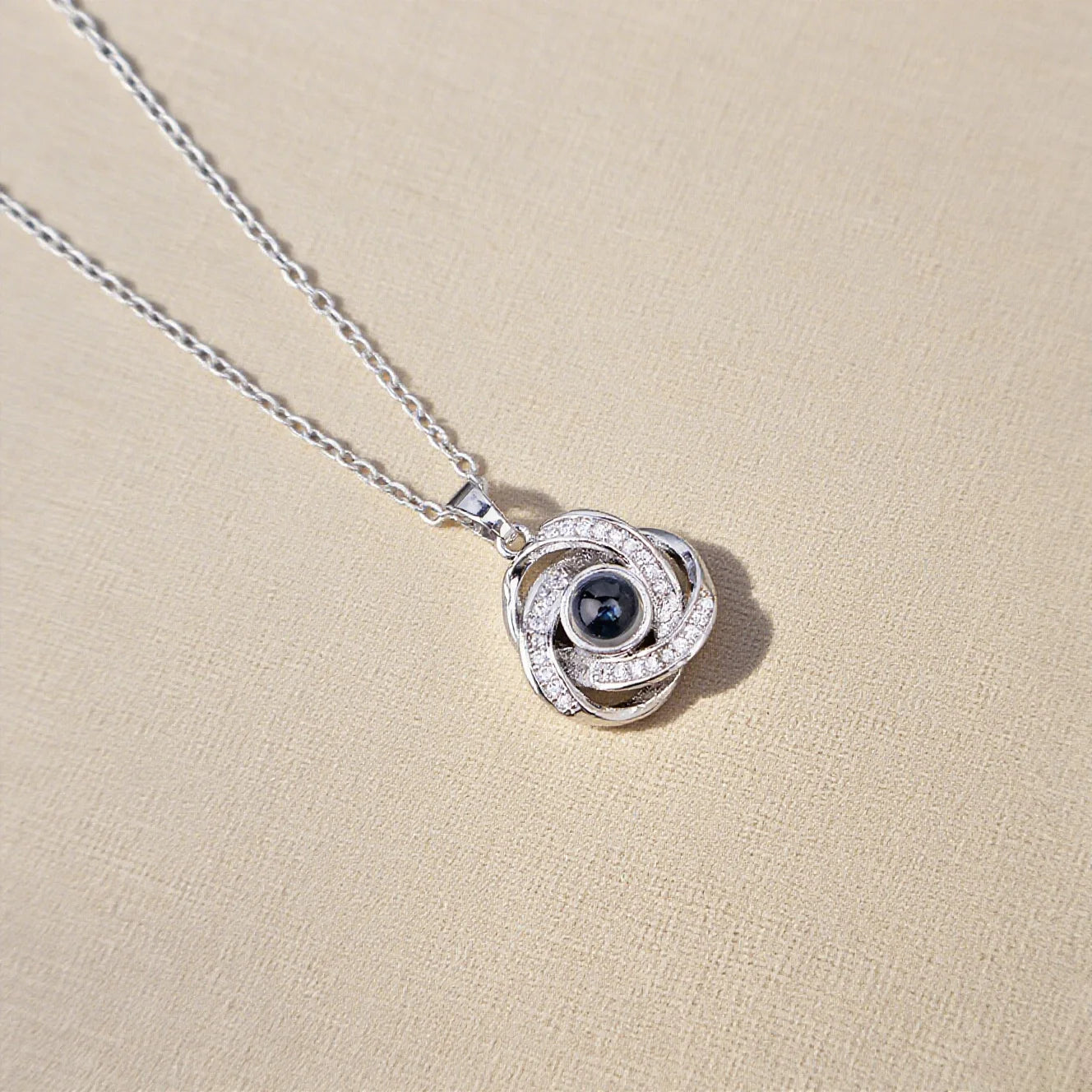 Projection Necklace 100 Languages I Love You Pendant Necklaces for Lover Girlfriend 2026 Creative Couple Romantic Jewelry Gifts